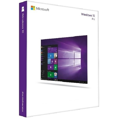 Microsoft Windows 10 Professionele Kleinhandelsdoos met 32 bits/met 64 bits