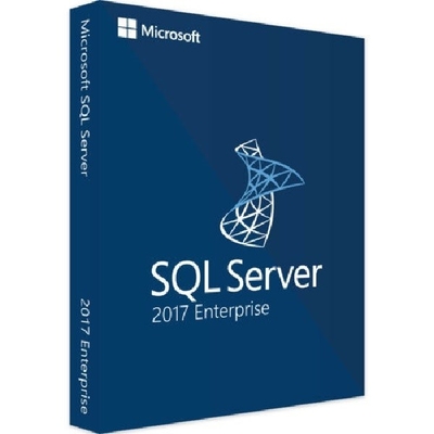 De Kleinhandelsdoos van de Microsoft SQL Server 2017onderneming