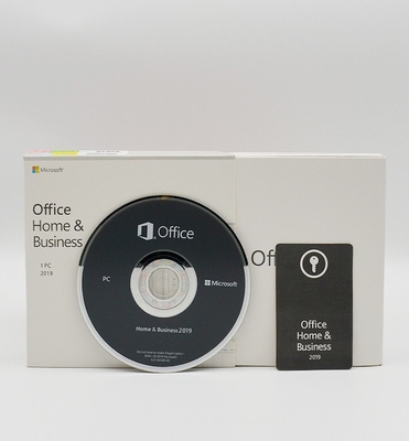 De Media van 4.7GB DVD het Huis van Microsoft Office 2019 en Bedrijfspkc Kleinhandelsdoos