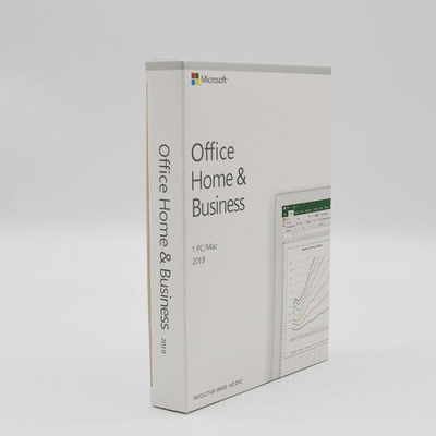 Het Huis van Microsoft Office 2019 van de hoge snelheidsversie en Bedrijfspkc Kleinhandelsdoos