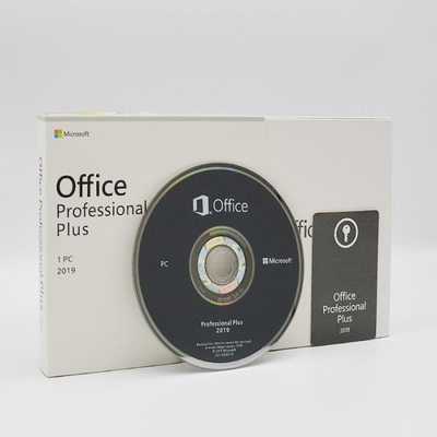 De Media van 4.7GB DVD de Beroeps van Microsoft Office 2019 plus de Kleinhandelsdoos van DVD