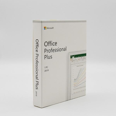 Hoge snelheidsversie Microsoft Office 2019 de Professionele Kleinhandelsdoos van DVD